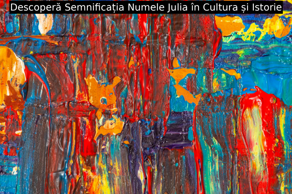 Descoperă Semnificația Numele Julia în Cultura și Istorie